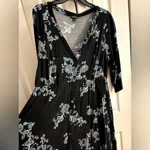 Torrid size 2 high low maxi dress